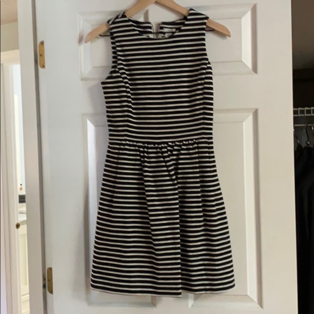 Stripe knit dress